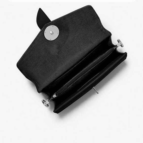 Authentic Michael Kors Medium Studded Leather Shoulder Bag Used One Weekend - Picture 2 of 7